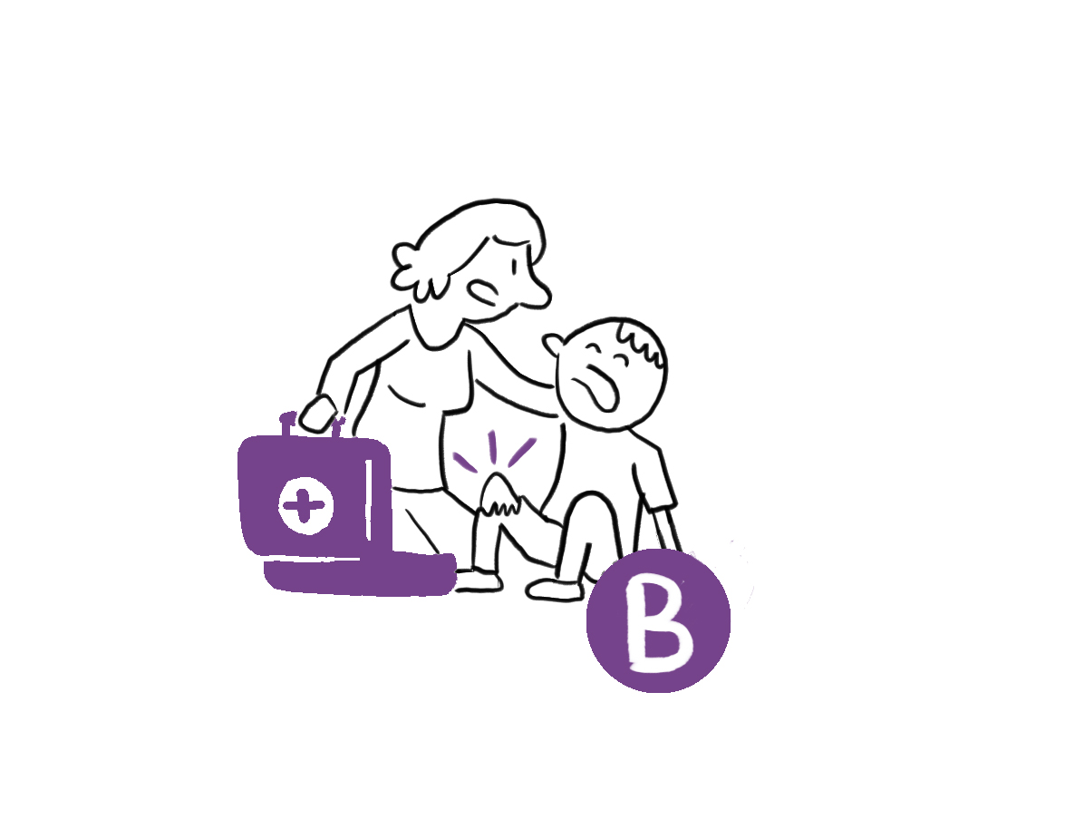 EHBO basis, eerste hulp aan kinderen met Oranje Kruis certificaat)